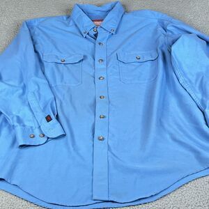 Riverside FR Shirt Men 2XL Long Sleeved Button Down HRC1 Arc 7.0 Fire Resistant